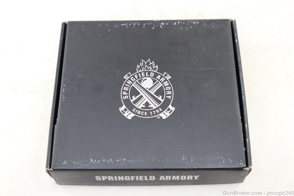 Like New Springfield Armory 1911 Emissary 9mm Pistol W/ Box Stainless Blued-img-1