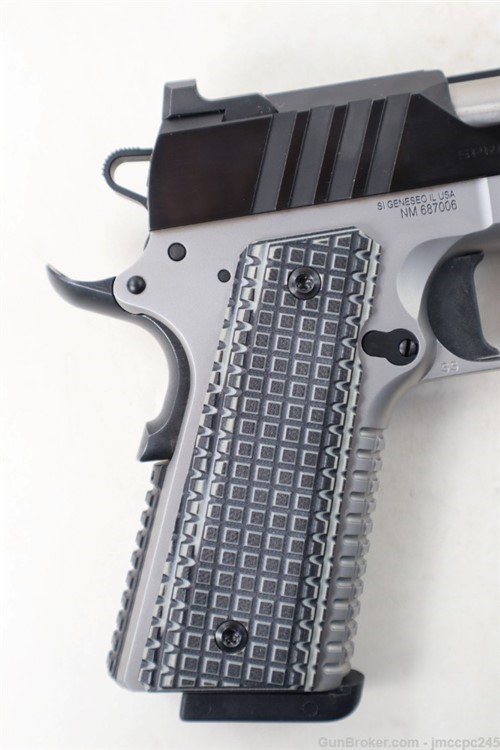 Like New Springfield Armory 1911 Emissary 9mm Pistol W/ Box Stainless Blued-img-12