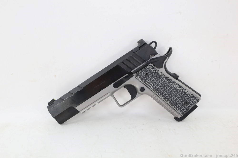 Like New Springfield Armory 1911 Emissary 9mm Pistol W/ Box Stainless Blued-img-5