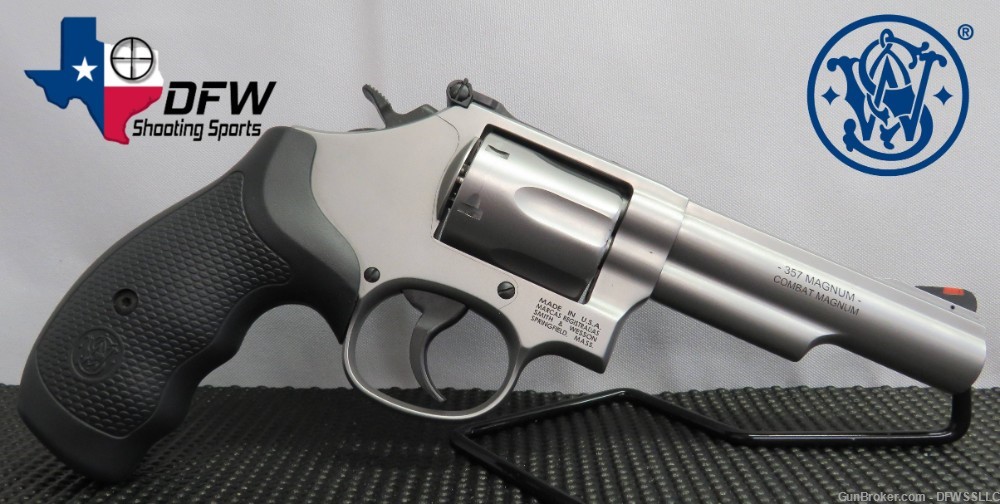 PENNY! SMITH & WESSON MODEL 66-8 COMBAT .357 MAGNUM W/ 4.25" BRL - NIB!-img-0