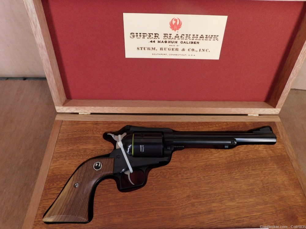 ROCS 60th ANNIVERSARY RUGER SUPER BLACKHAWK IN CASE-img-1