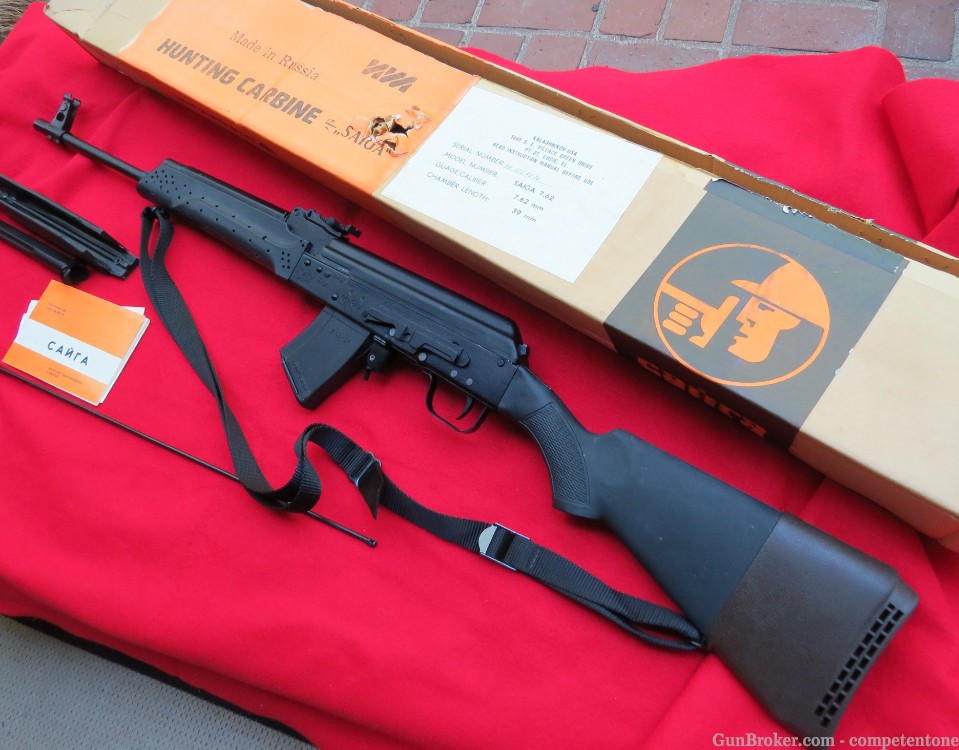 Russian Kalashnikov-USA Saiga 7.62x39 7.62 x 39 AK-47 AK47 Hunter Izhmash-img-15