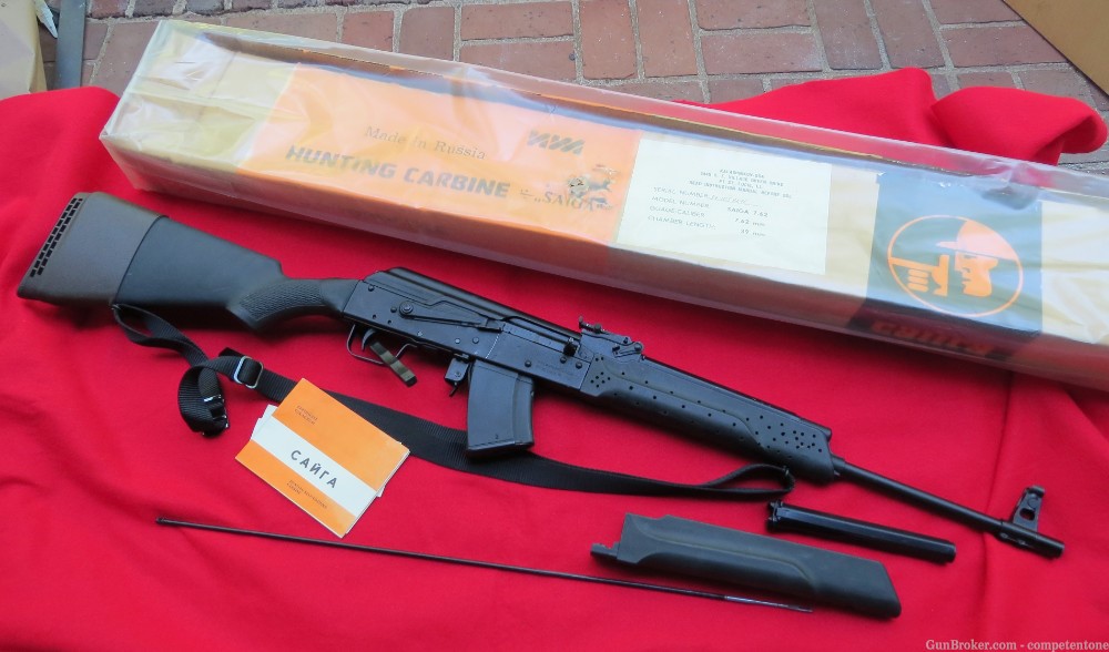Russian Kalashnikov-USA Saiga 7.62x39 7.62 x 39 AK-47 AK47 Hunter Izhmash-img-0