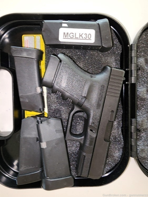Glock G30 SF gen 3  .45acp  nice condition 5 mags-img-0