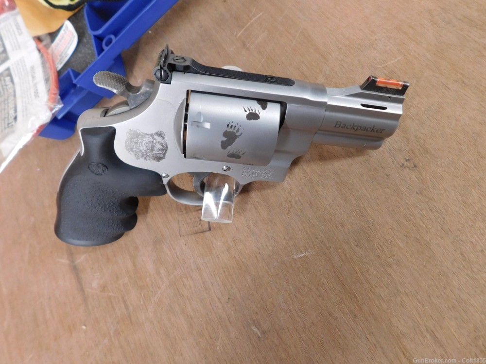 Smith & Wesson S&W 150165, 629-6 Backpacker .44 Mag 2.5? Ported Limited Run-img-5