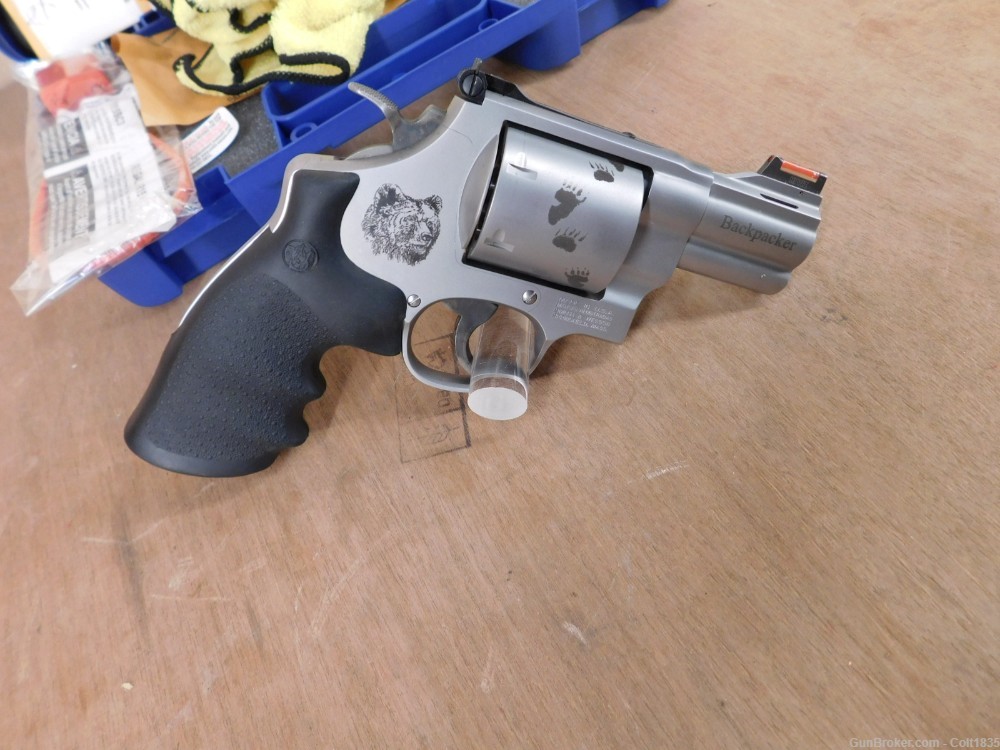 Smith & Wesson S&W 150165, 629-6 Backpacker .44 Mag 2.5? Ported Limited Run-img-6