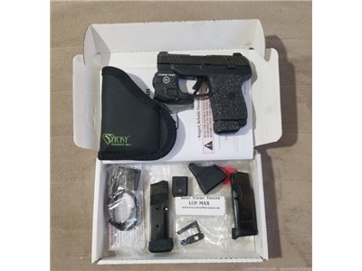 Ruger LCP MAX .380 - Weapon Light, 3 Mags, Galloway Trigger, Pocket Holster