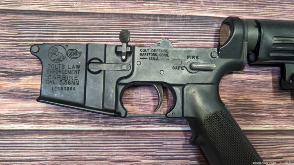 Colt M4 Lower Restricted Govt marked LE M4A1 USGI GWOT Clone-img-1