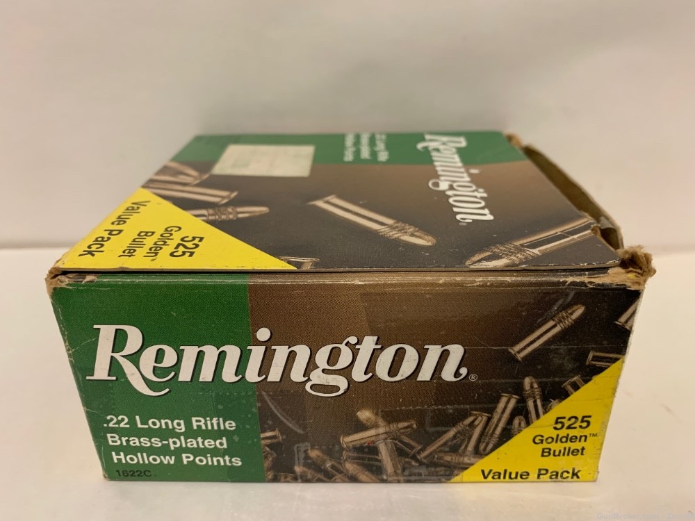 Remington 22 Long Rifle Brass Plated Hollow Point -img-2