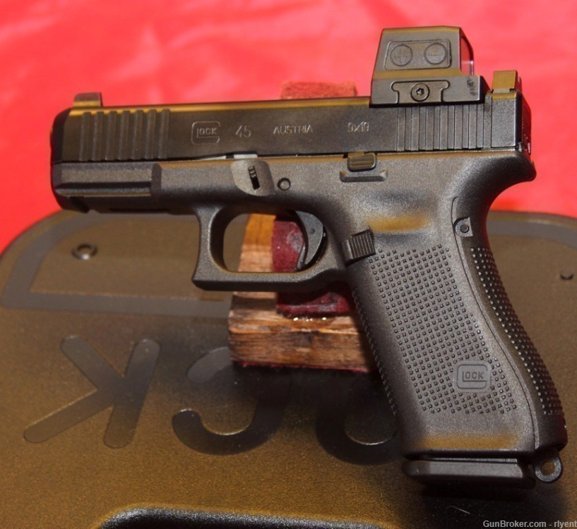 Glock 45 MOS Gunsite Edition, 9mm, Holosun HE509T-RD X2 Red Dot - NEW!-img-2