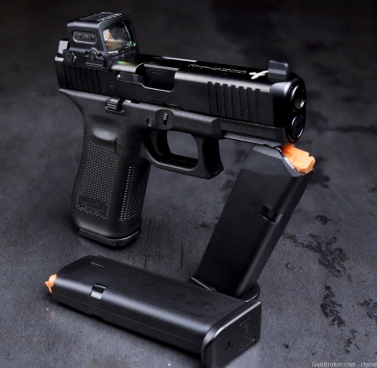 Glock 45 MOS Gunsite Edition, 9mm, Holosun HE509T-RD X2 Red Dot - NEW!-img-0
