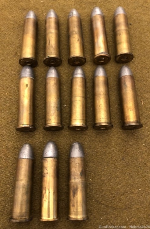 13 rounds .50-70 Govt ammo mixed headstamps vintage loaded live rounds -img-0