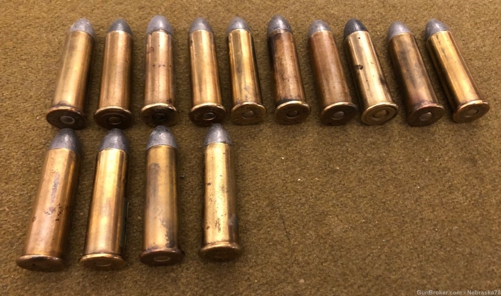 14 rounds vintage factory loaded .50-70 Govt live rounds ammo WRA Rem-UMC -img-0