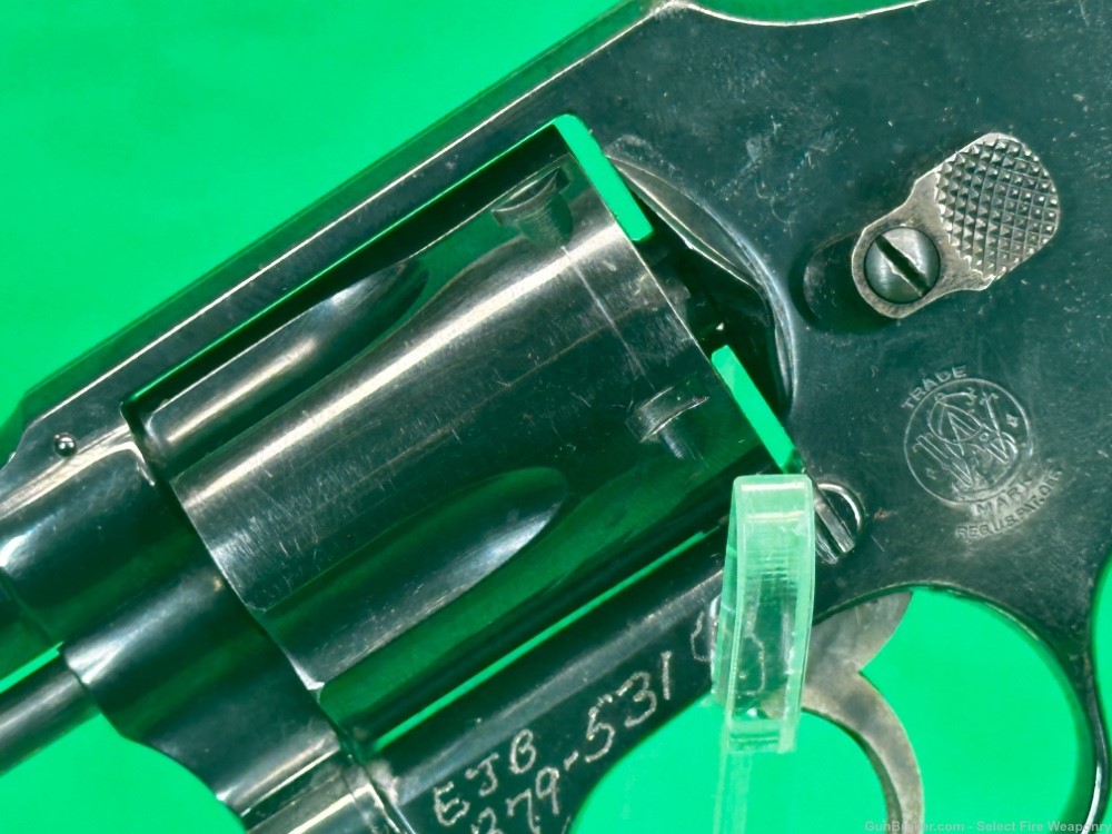 Rare Smith and Wesson Model 40 Snub Nose .38 special Revolver No grips S&W-img-2