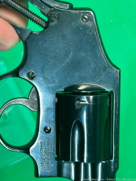 Rare Smith and Wesson Model 40 Snub Nose .38 special Revolver No grips S&W-img-11