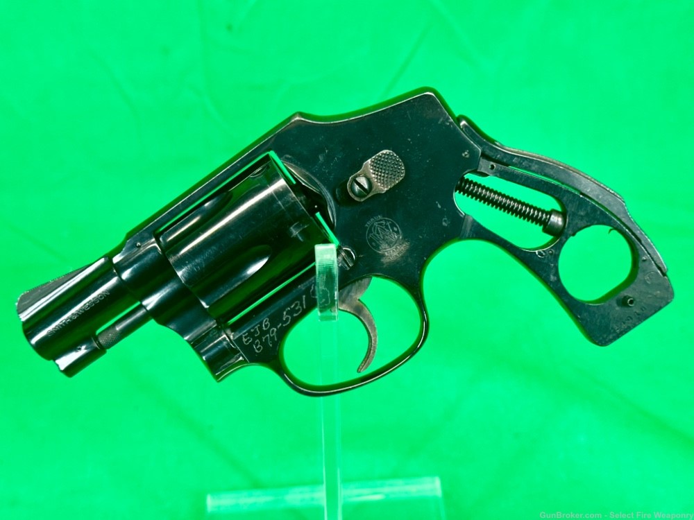 Rare Smith and Wesson Model 40 Snub Nose .38 special Revolver No grips S&W-img-0