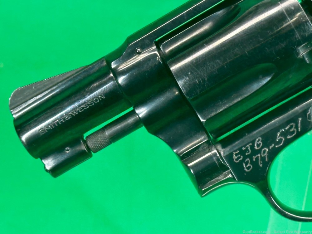Rare Smith and Wesson Model 40 Snub Nose .38 special Revolver No grips S&W-img-1