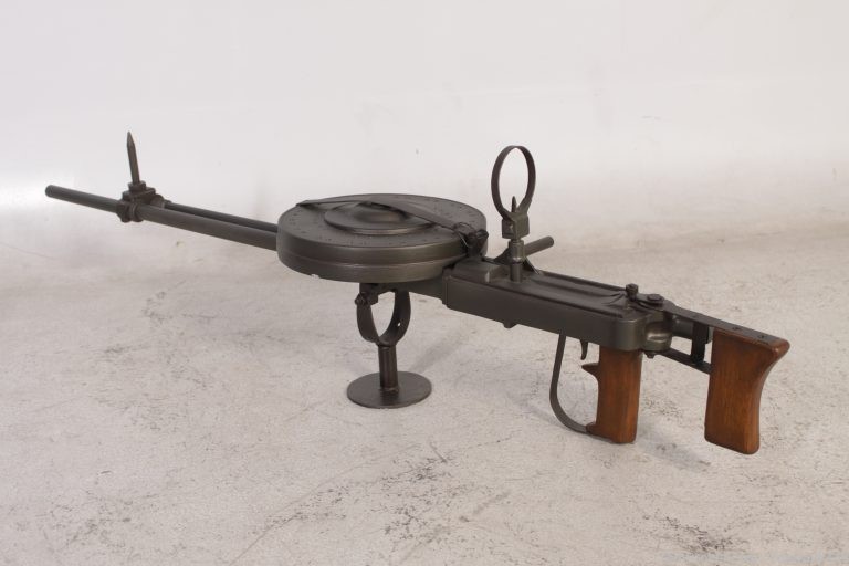 Japanese type 89 machine gun replica, resin, metal and wood non firing-img-7