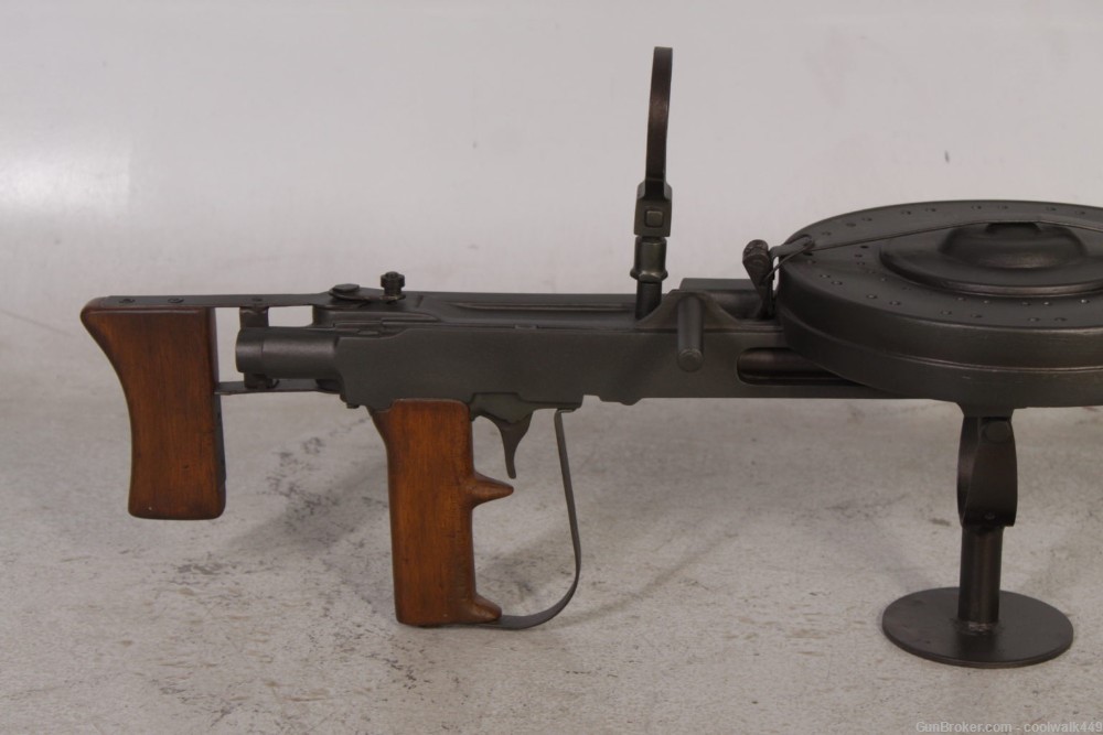 Japanese type 89 machine gun replica, resin, metal and wood non firing-img-4