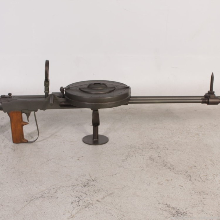 Japanese type 89 machine gun replica, resin, metal and wood non firing-img-6