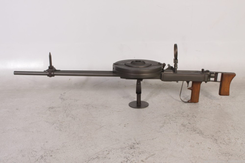 Japanese type 89 machine gun replica, resin, metal and wood non firing-img-2