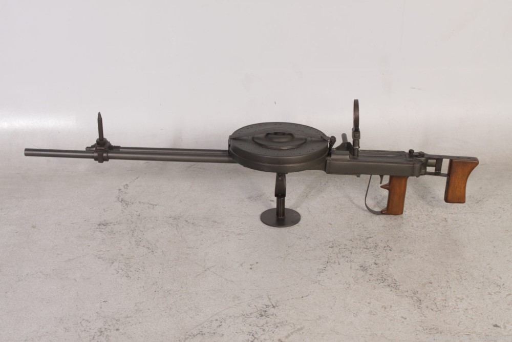 Japanese type 89 machine gun replica, resin, metal and wood non firing-img-0