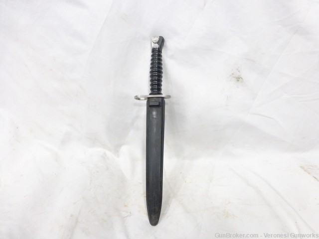 Swiss M1957 Bayonet Victorinox With Sheath EXCELLENT Condition SWBV2-img-0
