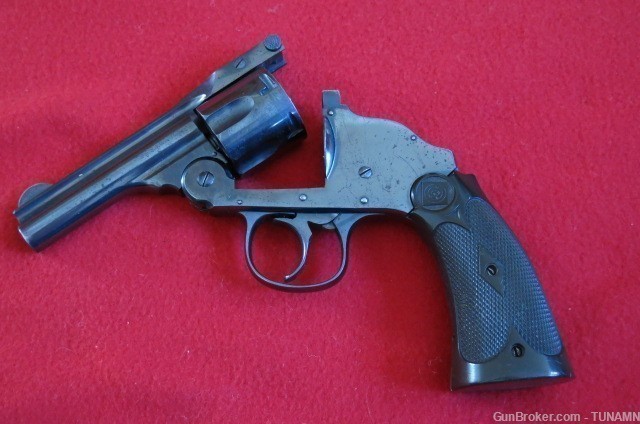 Harrington & Richardson 38 S&W Large Frame Hammerless Double Action 92%Read-img-3