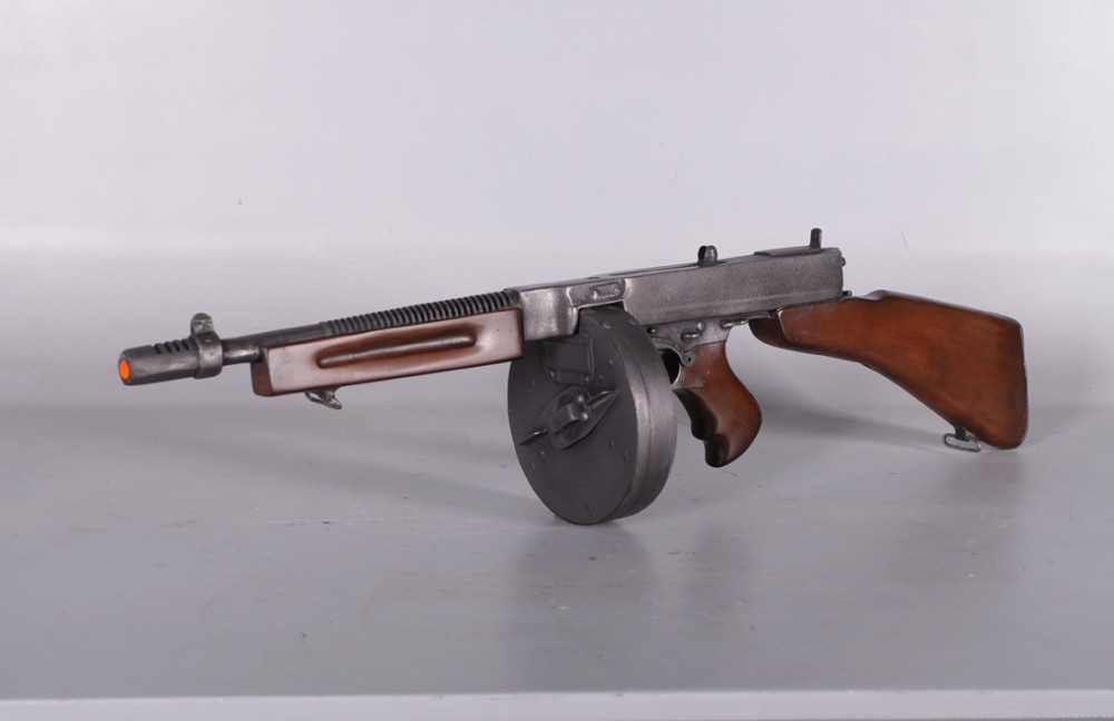 Thompson Drum  m,achine gun replica non firing -img-5