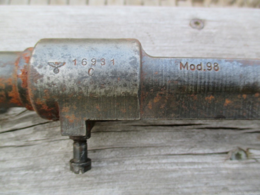 WW2  BYF 43 Mauser 98  Mauser-Werke AG  Oberndorf  BARRELED RECEIVER 98K-img-1