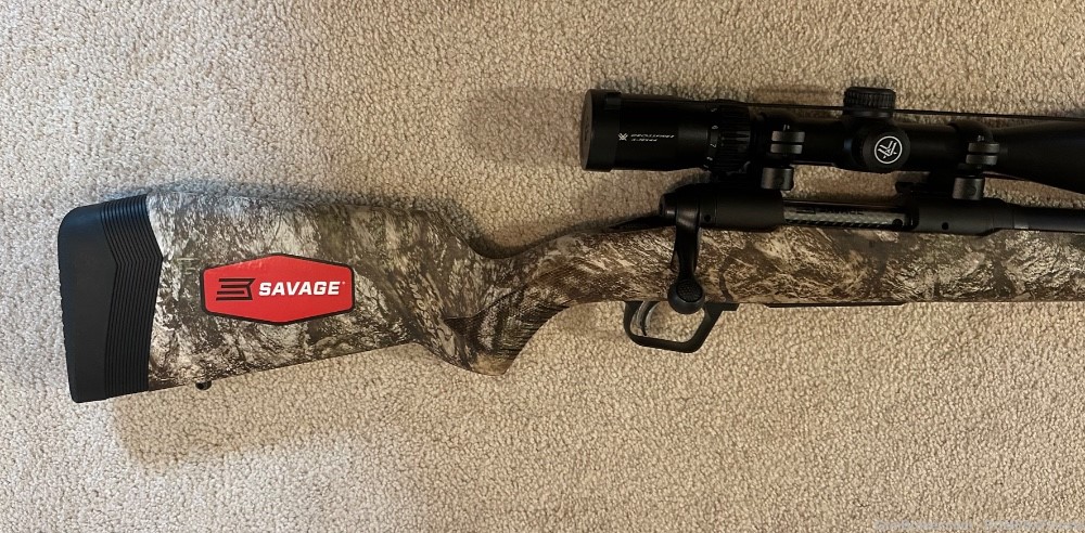 Savage Apex Predator XP 6.5 CR w/Vortex scope fluted & threaded barrel-img-9