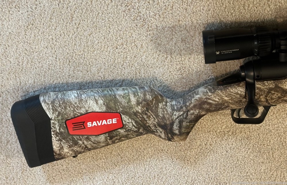 Savage Apex Predator XP 6.5 CR w/Vortex scope fluted & threaded barrel-img-1