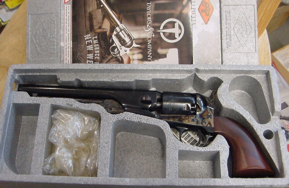 F. LLipietta 36 Cal. Black Powder 6 Shot Revolver-img-0