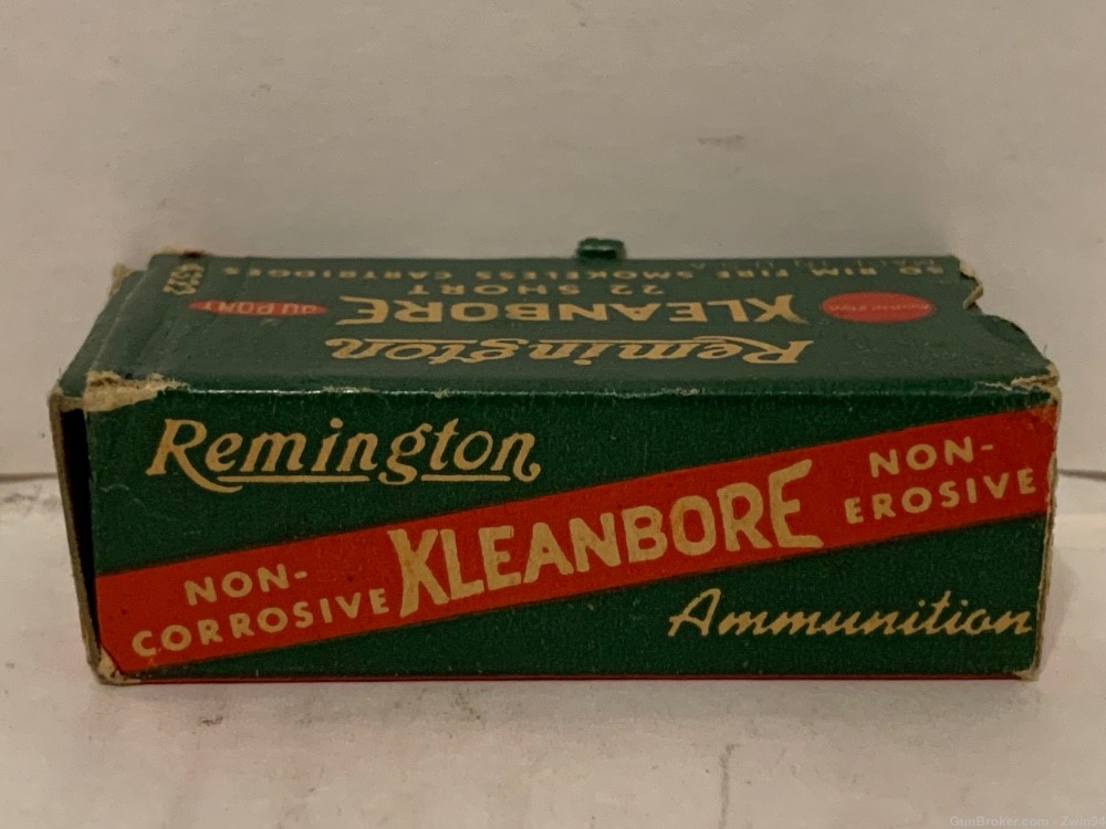 Scarce Remington Kleanbore 22 Short Medium Velocity -img-4