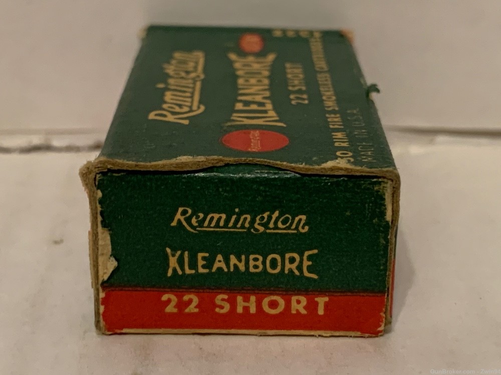 Scarce Remington Kleanbore 22 Short Medium Velocity -img-5