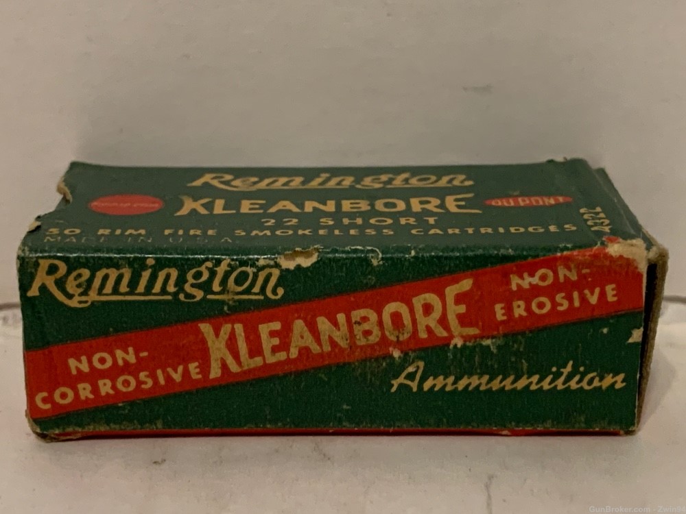 Scarce Remington Kleanbore 22 Short Medium Velocity -img-2
