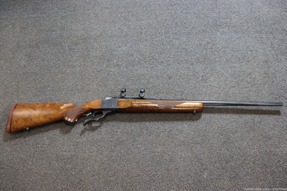 Ruger #1 Single Shot Rifle Cal. 7mm Rem Mag (SN#130-33674)-img-0