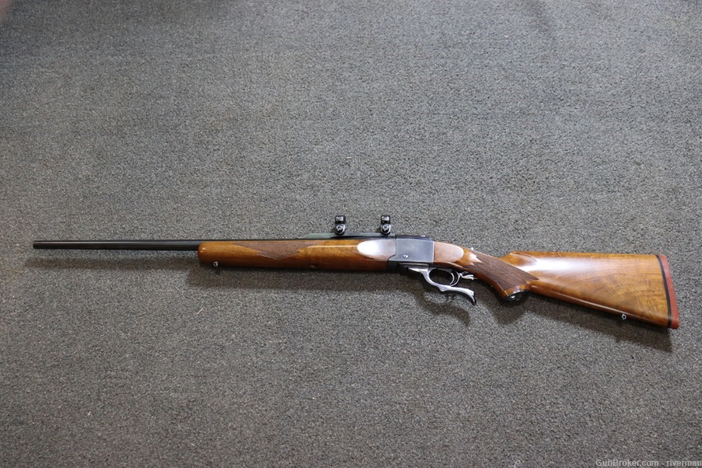 Ruger #1 Single Shot Rifle Cal. 7mm Rem Mag (SN#130-33674)-img-5