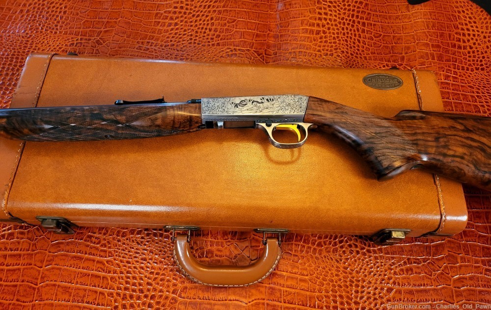BROWNING FABRIQUE NATIONALE HERSTAL ATD .22 LONG GRADE III RIFLE-img-23