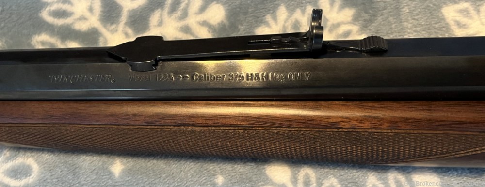 Winchester Ruger Browning Winchester 1885 375 H&H cal. SAFARI -img-4
