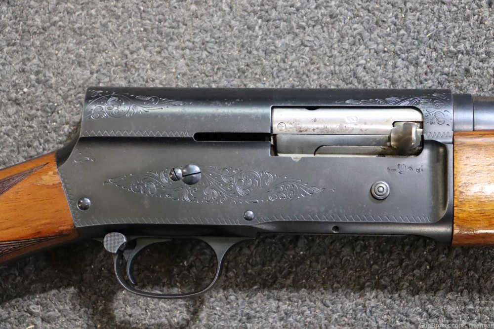 Belgian Browning A5 Semi Auto 16 Gauge Shotgun (SN#T77033)-img-2