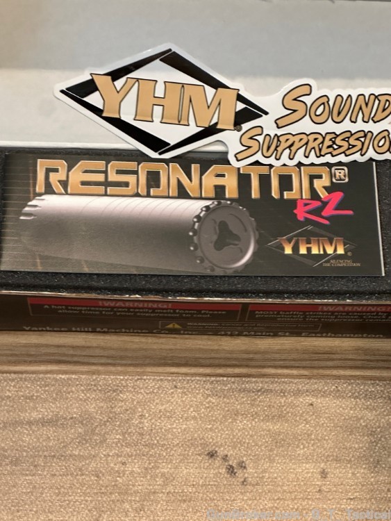 YHM Yankee Hill Machine Co. Suppressor Resonator R2 5/8" 24-img-10