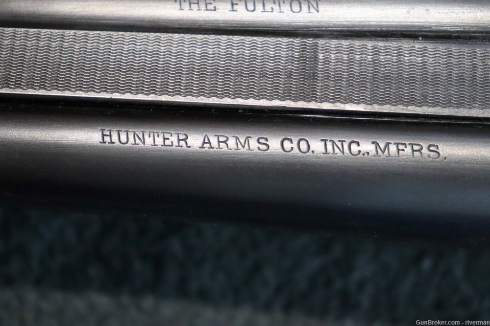 Hunter Fulton Double Barrel 20 Gauge Shotgun (SN#27178)-img-11