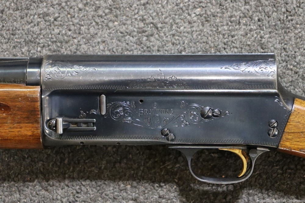 Belgian Browning A5 Semi Auto 20 Gauge Magnum Shotgun (SN#69X22219)-img-7