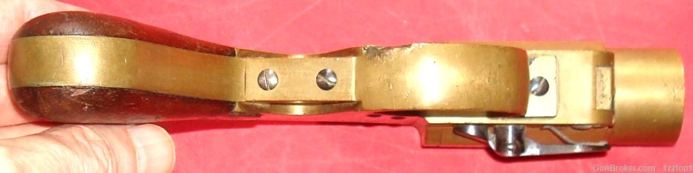 Rare Danish Model 88 Brass Flare / Signal Pistol -img-7