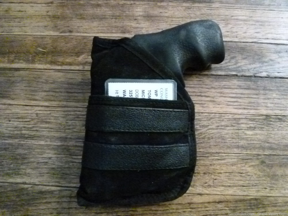 Pocket Holster for Ruger LCR/LCRX, S&W Shield, Glock G42, Sig, Walther, etc-img-5