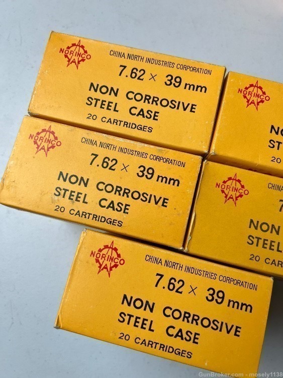 AK47 SKS 840rds 7.62x39 steelcase non corrosive ammunition -img-9