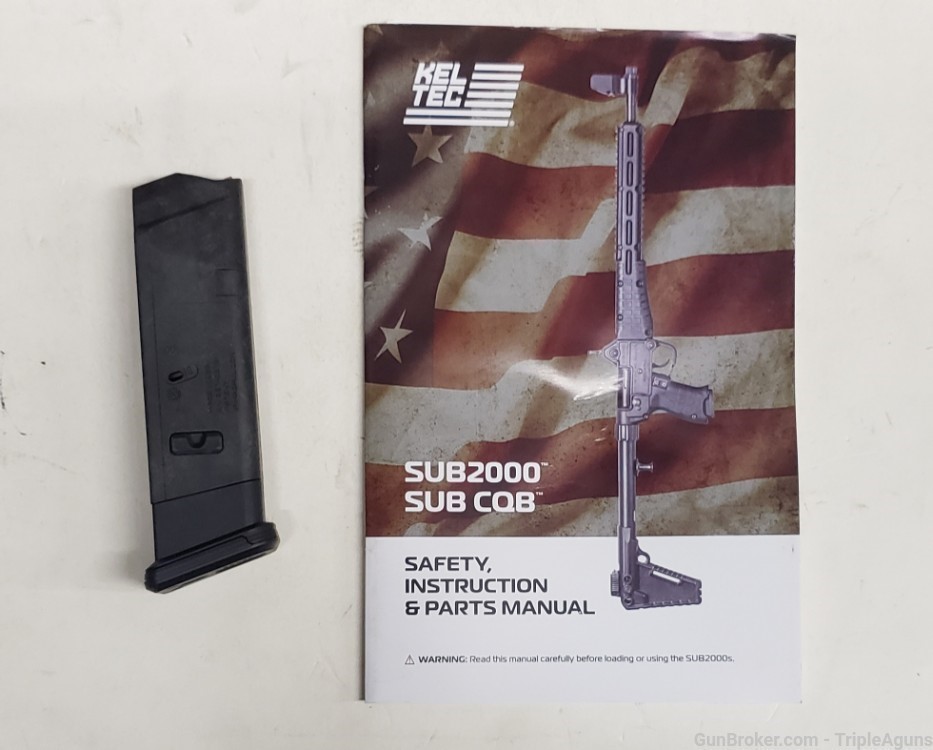 Keltec  Sub 2000 Glock 17 mag version NIB CA legal S2K-9-img-18