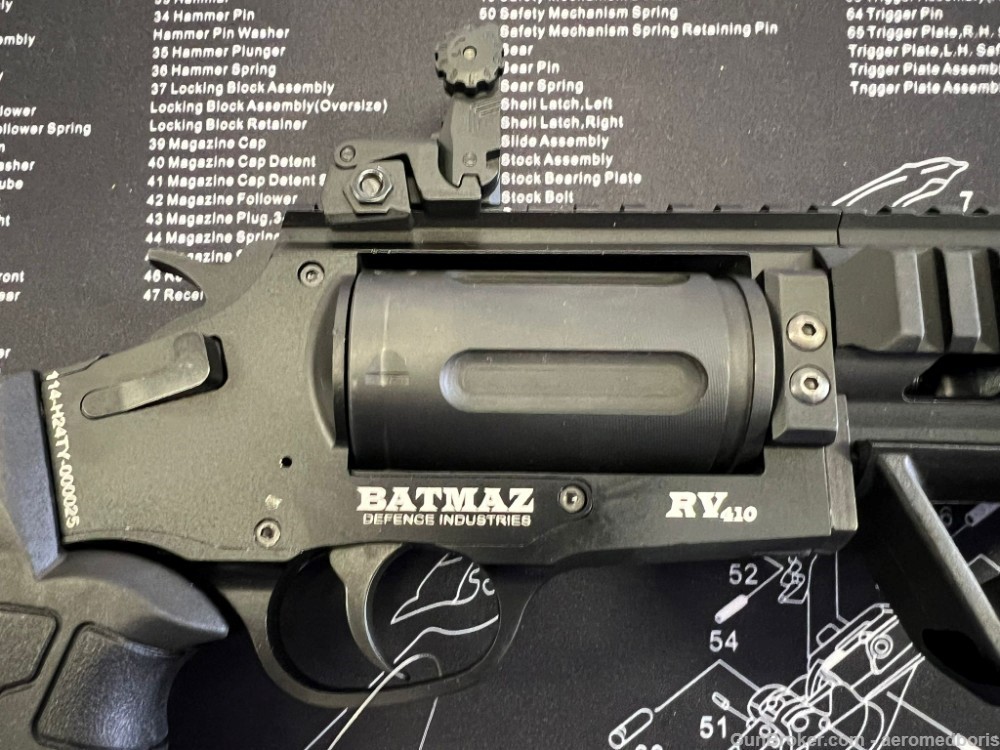 410GA TACTICAL REVOLVER IMPORT BY UWHARRIE RELOADING LLC BATMAZ COLLECTION-img-22