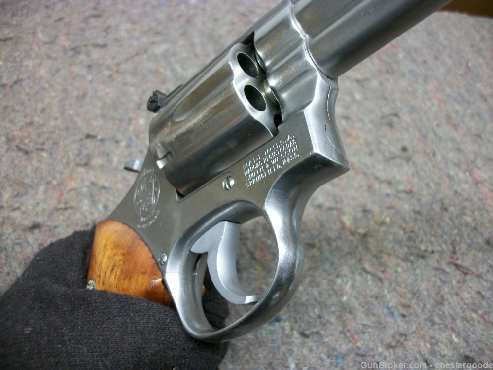 SMITH & WESSON 686 STAINLESS 4" NO DASH-img-10